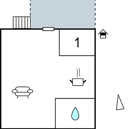 Apartamento 1 Bedroom Cozy In